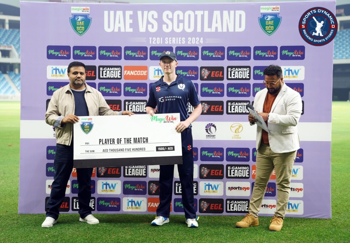 UAE vs Scotland, 2nd T20