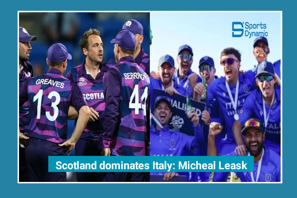 Scotland Dominates Italy: Michael Leask’s Late-Innings Fireworks Light Up T20 World Cup 2026