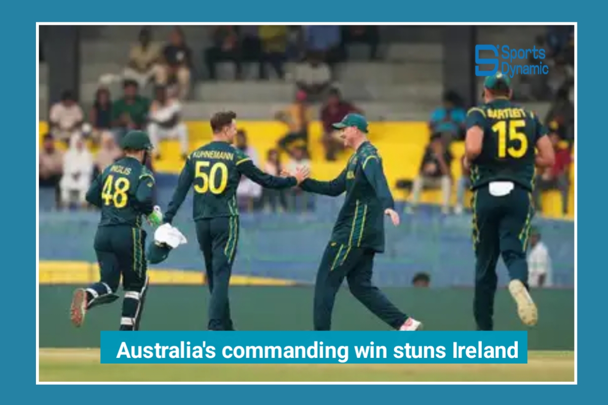 T20 World Cup 2026: Australia’s Commanding Win Stuns Ireland