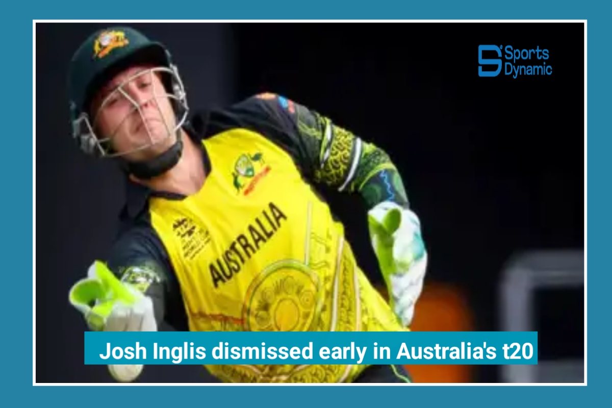 Josh Inglis Dismissed Early: Australia’s T20 World Cup 2026 Challenge Intensifies