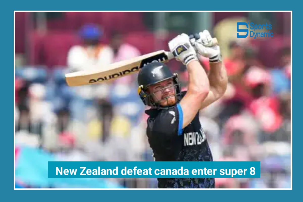 T20 World Cup: New Zealand Beat Canada, Enter Super 8 with Confidence
