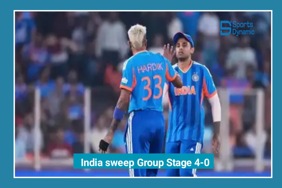 India Go 4-0 in Group Stage, But Tougher Tests Await in Super 8