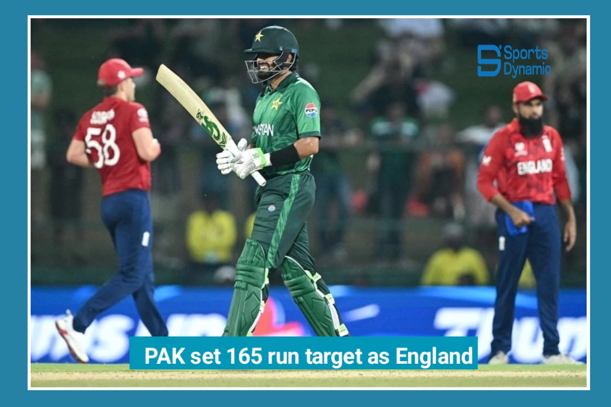 Pakistan Set 165-Run Target as England Begin Crucial T20 World Cup Chase