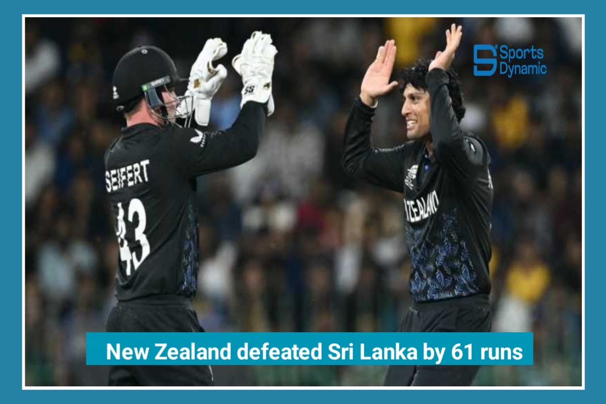 New Zealand Crush Sri Lanka by 61 Runs: Rachin Ravindra Shines in High-Voltage Super 8 Clash