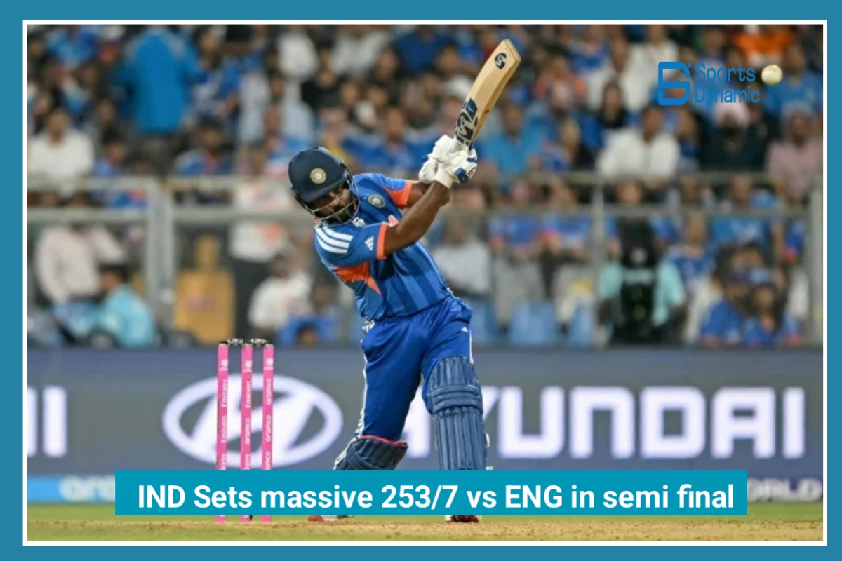 India Sets Massive 253/7 vs England – T20 World Cup 2026 Semi-Final Thriller at Wankhede