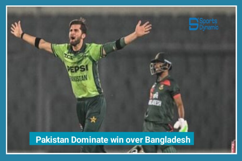 Maaz Sadaqat’s Brilliant All-Round Show Powers Pakistan to Dominant Win Over Bangladesh, Series Level 1-1