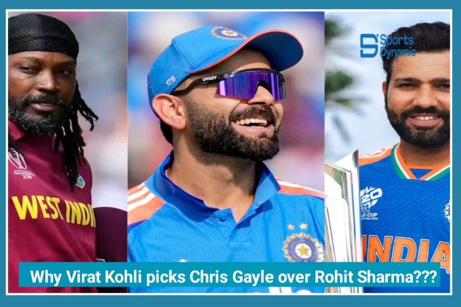 Viral Moment: Virat Kohli Picks Chris Gayle Over Rohit Sharma in Best T20 Opener Debate