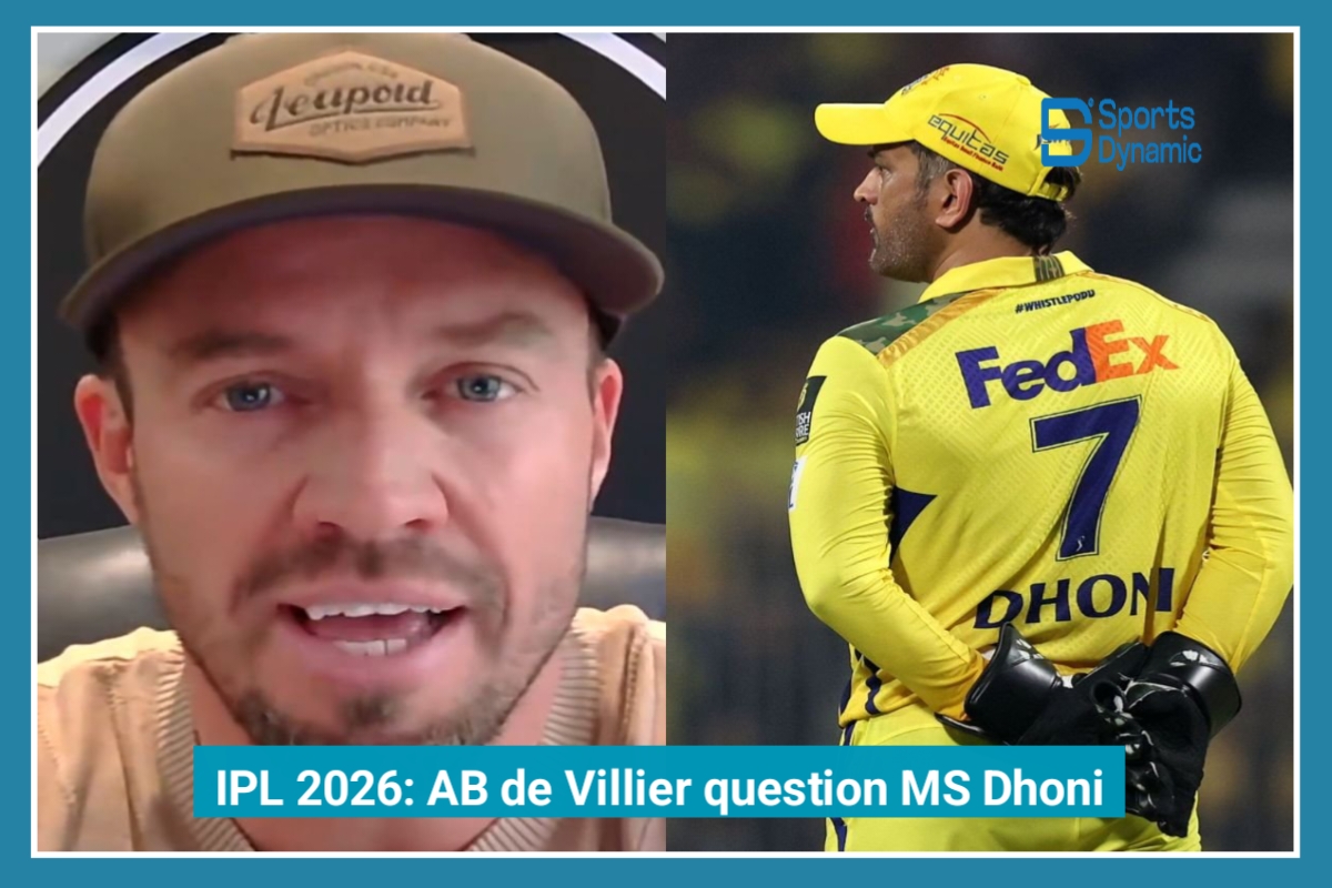 IPL 2026 Controversy: AB de Villiers Questions MS Dhoni’s Role in CSK