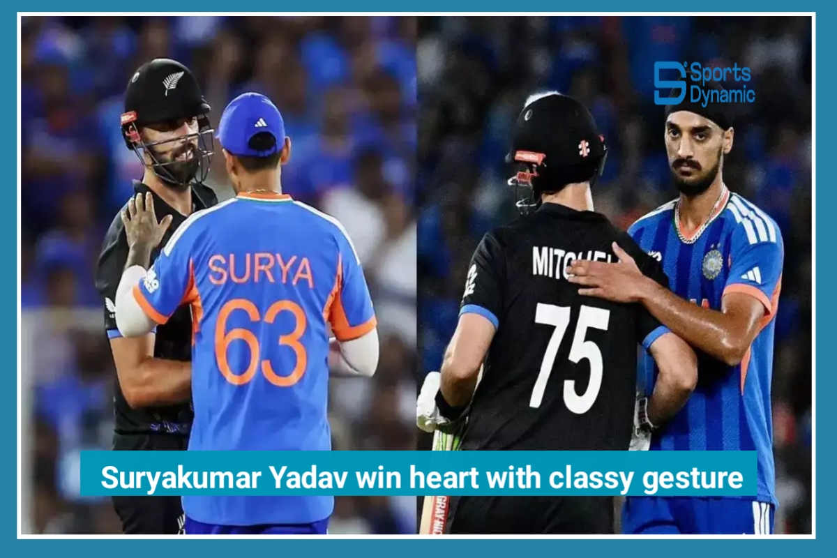 Suryakumar Yadav Wins Hearts with Classy Gesture in Arshdeep vs Daryl Mitchell Heated Moment