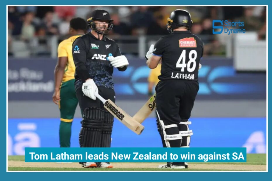 New Zealand’s Stunning Victory: Tom Latham Leads from the Front to Outclass South Africa in 3rd T20I