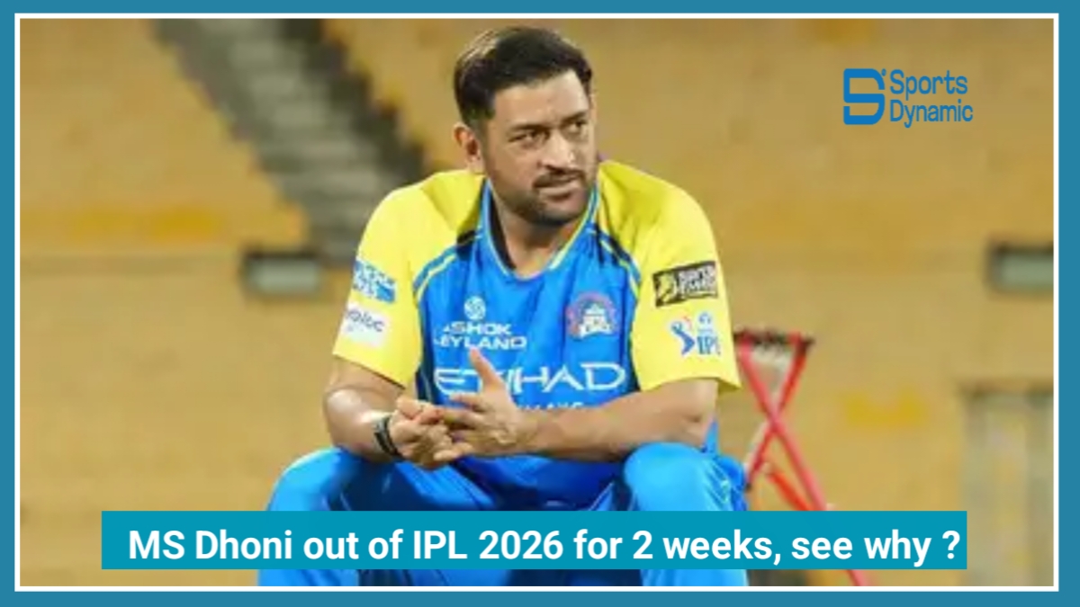 MS Dhoni Out of IPL 2026 for 2 Weeks: How Chennai Super Kings Will Cope
