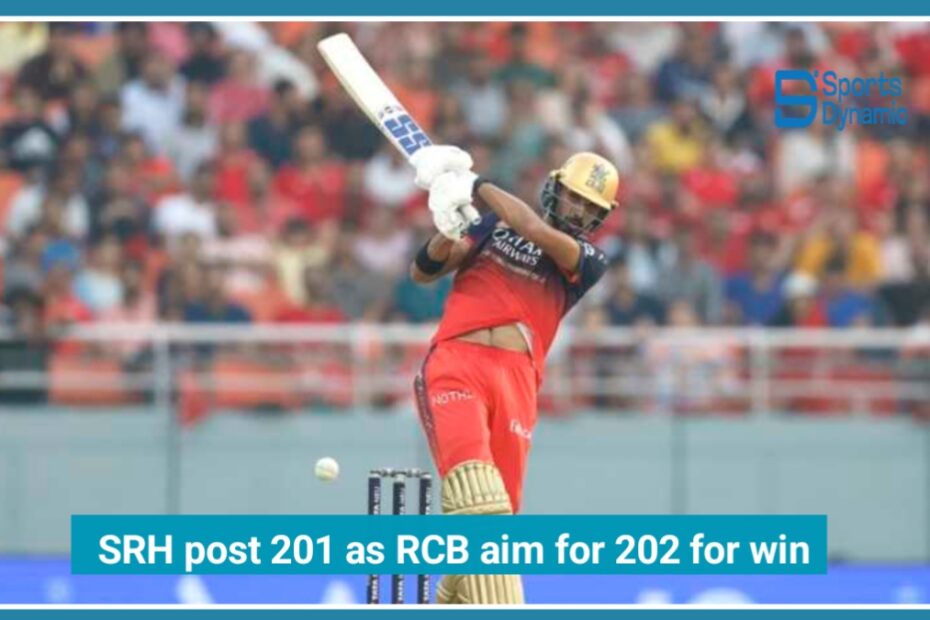 High-Scoring Thriller: SRH Post 201 as RCB Aim for Stunning Win in IPL 2026 Clash