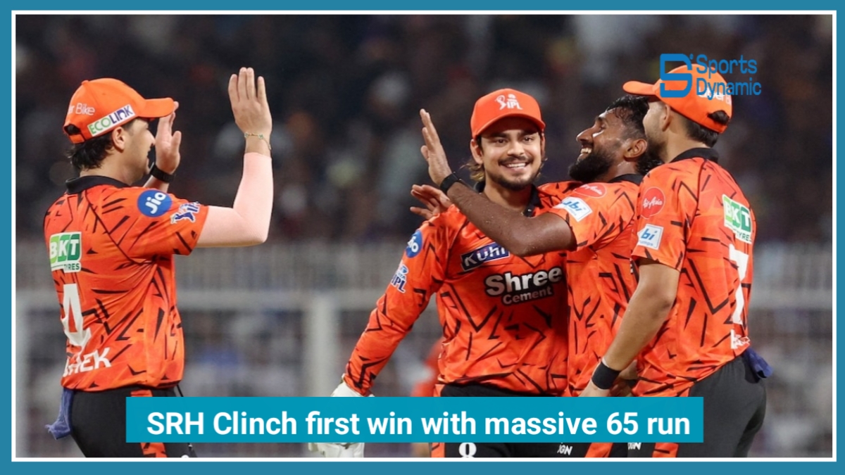 KKR vs SRH 2026: SRH Clinch First Win with Massive 65-Run Margin