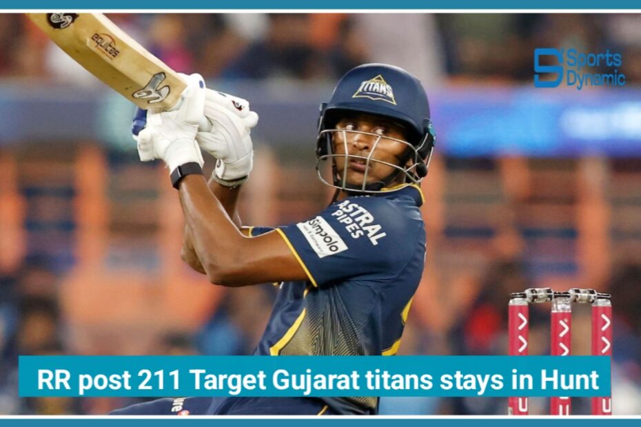 GT vs RR IPL 2026 Highlights: Gujarat Titans Stay in Hunt While Chasing 211 in Ahmedabad