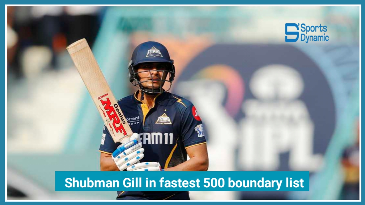 IPL 2026: Shubman Gill Joins Kohli & Warner in Fastest 500 Boundaries List