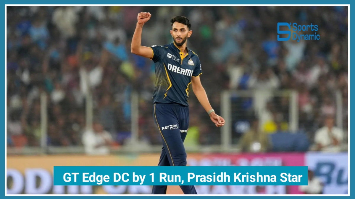 IPL 2026 Thriller: GT Edge DC by 1 Run, Prasidh Krishna Stars in Final Over