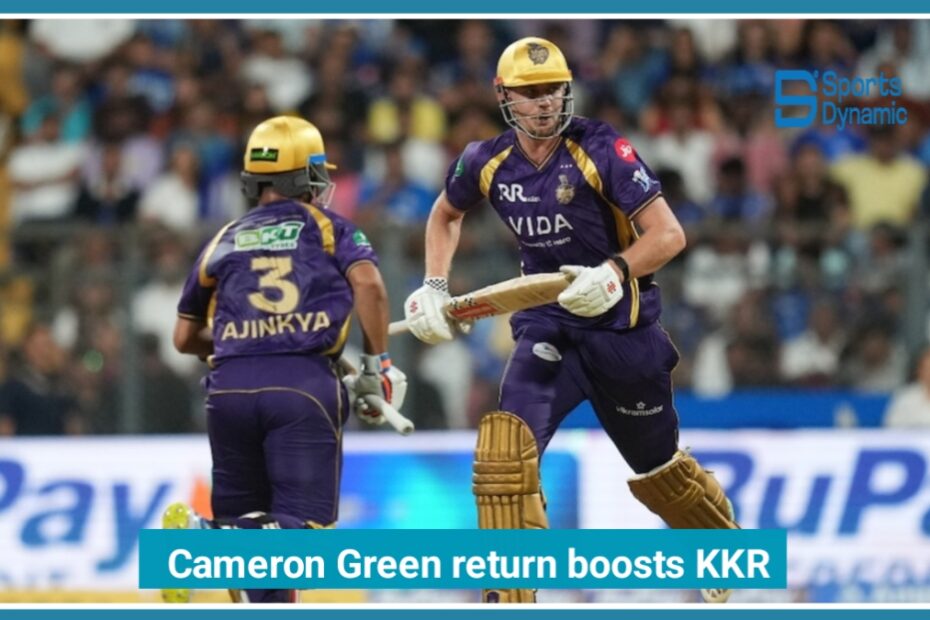 IPL 2026: Cameron Green’s Return Boosts KKR Ahead of Crucial Clash vs LSG