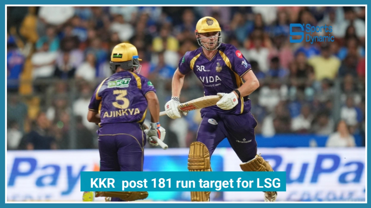 Cameron Green & Rovman Powell Guide KKR to 181/4 vs LSG IPL 2026