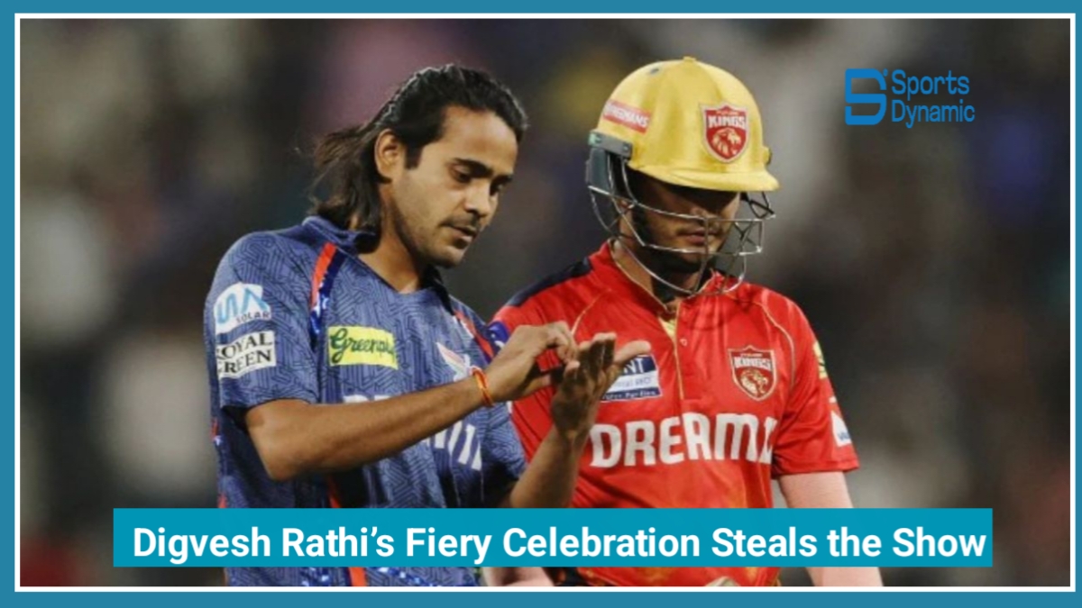 IPL 2026 LSG vs GT: Digvesh Rathi’s Fiery Celebration Steals the Show