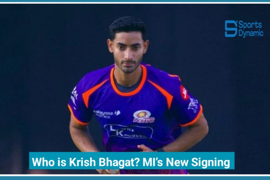 Who is Krish Bhagat? MI’s New Important Signing After Ankolekar Injury, IPL 2026