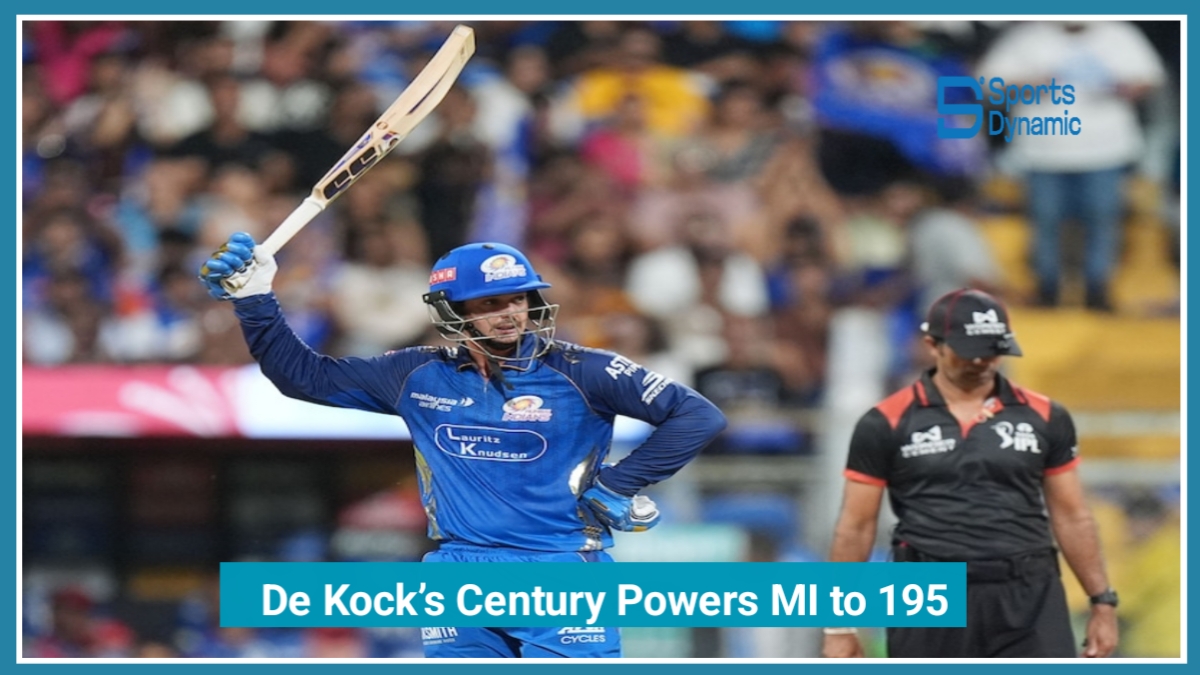 IPL 2026 MI vs PBKS Highlights: De Kock’s Century Powers MI to 195