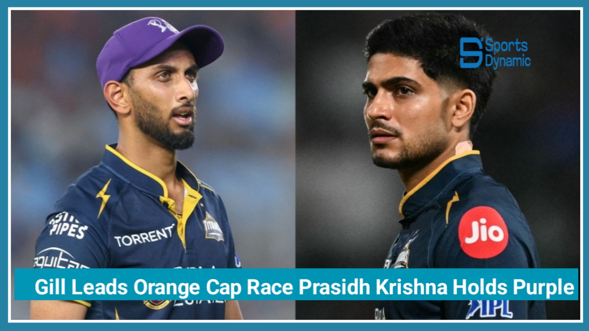 IPL 2026 Latest News: Shubman Gill Leads Orange Cap Race, Prasidh Krishna Holds Purple Cap