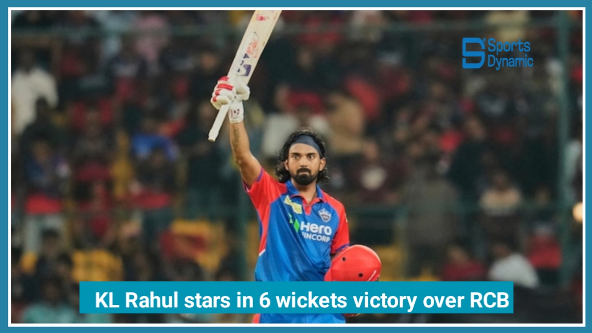 Delhi Capitals Beat RCB at Home – KL Rahul Stars in 6-Wicket Victory