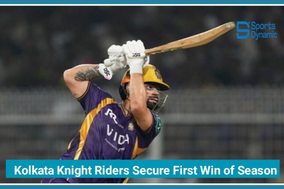 KKR vs RR Highlights Today IPL 2026: KKR Secure First Win of Season