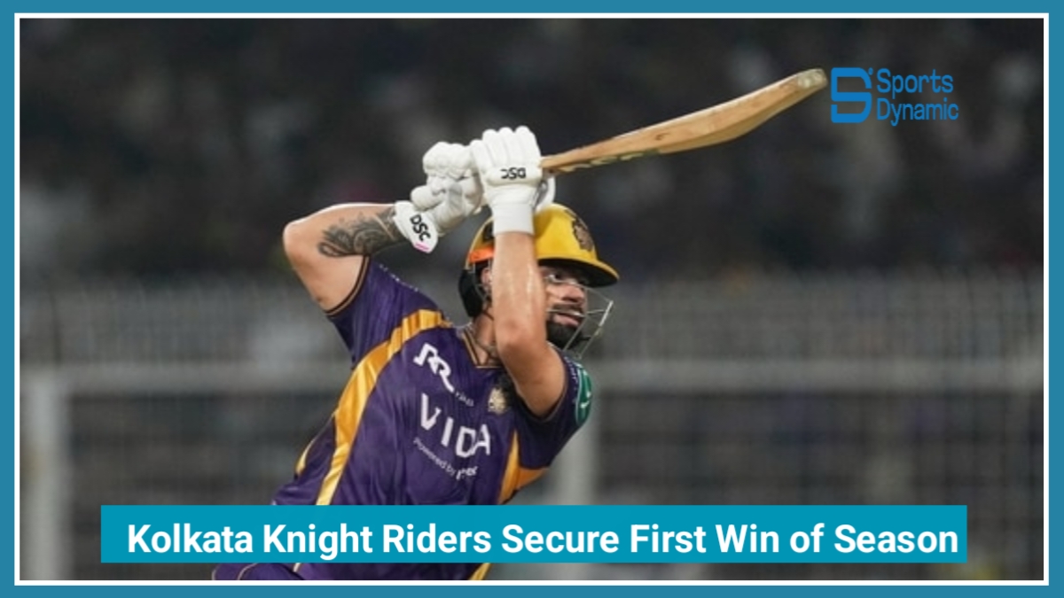 KKR vs RR Highlights Today IPL 2026: KKR Secure First Win of Season