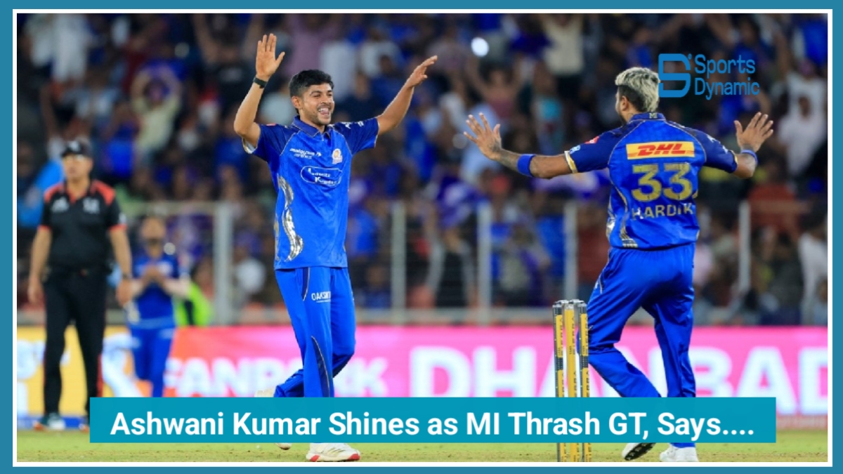 IPL 2026: Ashwani Kumar Shines as MI Thrash GT, says ‘Team Stayed Positive Even When Losing’