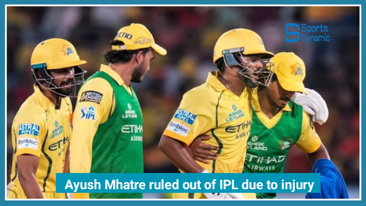 Ayush Mhatre Injury Shock: CSK Youngster Ruled Out of IPL 2026