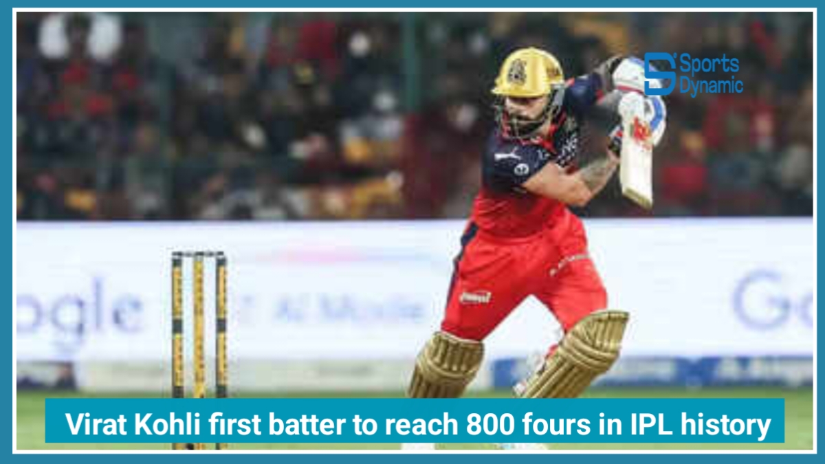 Virat Kohli Creates History: First Batter to Reach 800 Fours in IPL History