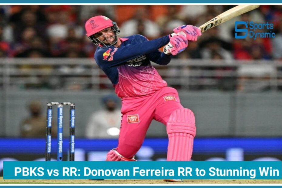 IPL 2026 PBKS vs RR Highlights: Donovan Ferreira Powers Rajasthan Royals to Stunning Win