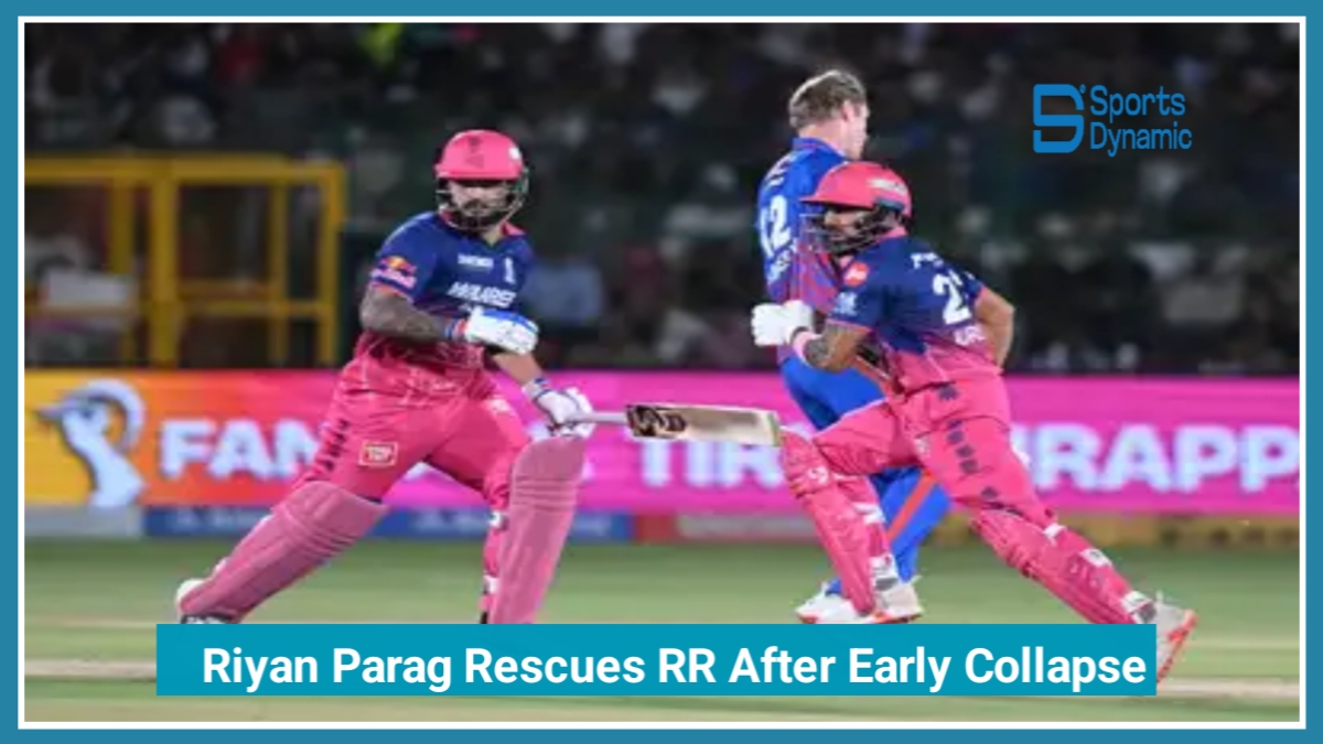 RR vs DC Live Score IPL 2026: Riyan Parag Rescues Rajasthan Royals After Early Collapse