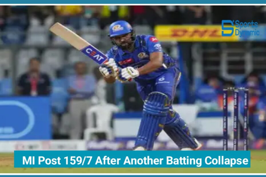 IPL 2026: Mumbai Indians’ Batting Worst, Naman Dhir Shines but CSK Restrict Mumbai Indians to 159/7