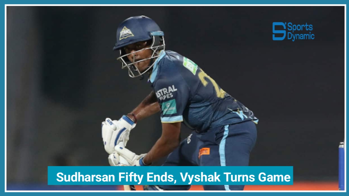 IPL 2026 Live: Sai Sudharsan’s Fifty Ends, Vyshak Brings PBKS Back vs GT
