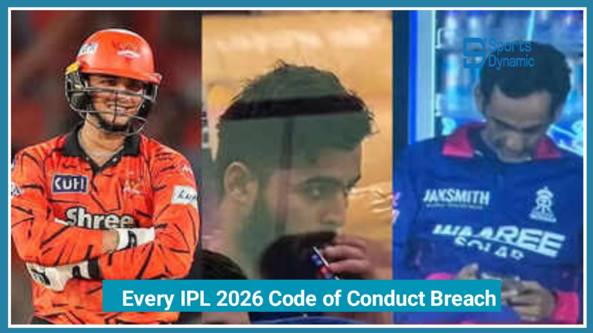 IPL 2026 Controversies: Complete List of Code of Conduct Violations & Penalties