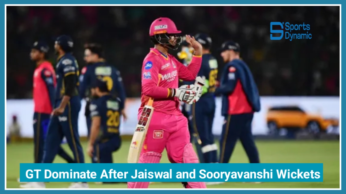 RR vs GT IPL 2026: Gujarat Titans Dominate After Jaiswal and Vaibhav Sooryavanshi Wickets