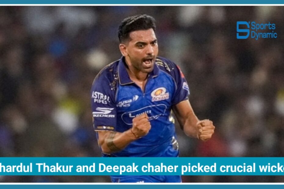 MI vs PBKS IPL 2026: Shardul Thakur and Deepak Chahar Trigger Punjab Collapse