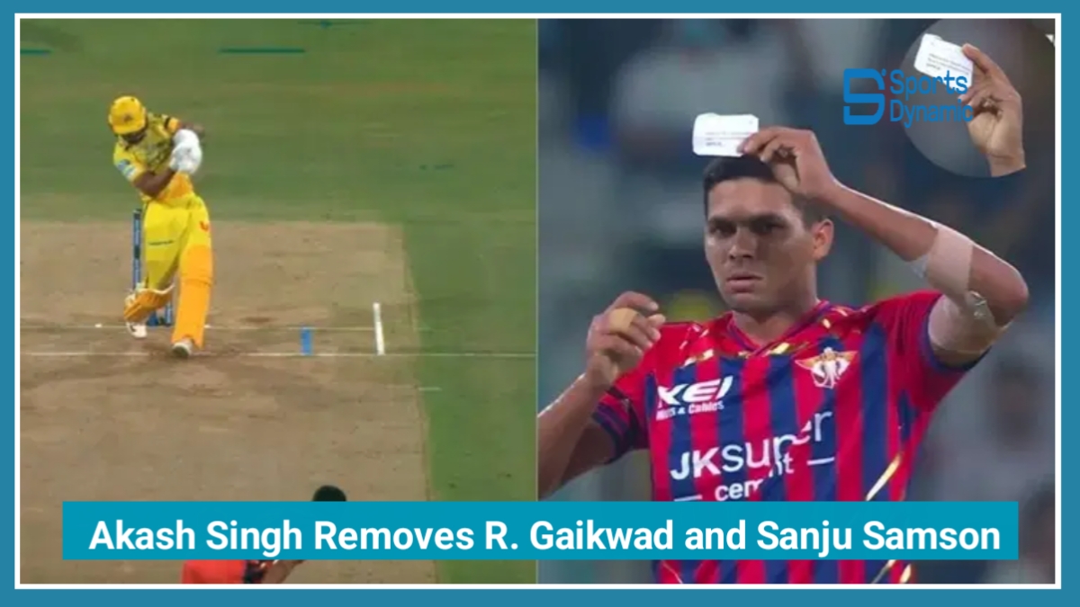 CSK vs LSG IPL 2026: Akash Singh Removes Ruturaj Gaikwad and Sanju Samson Early