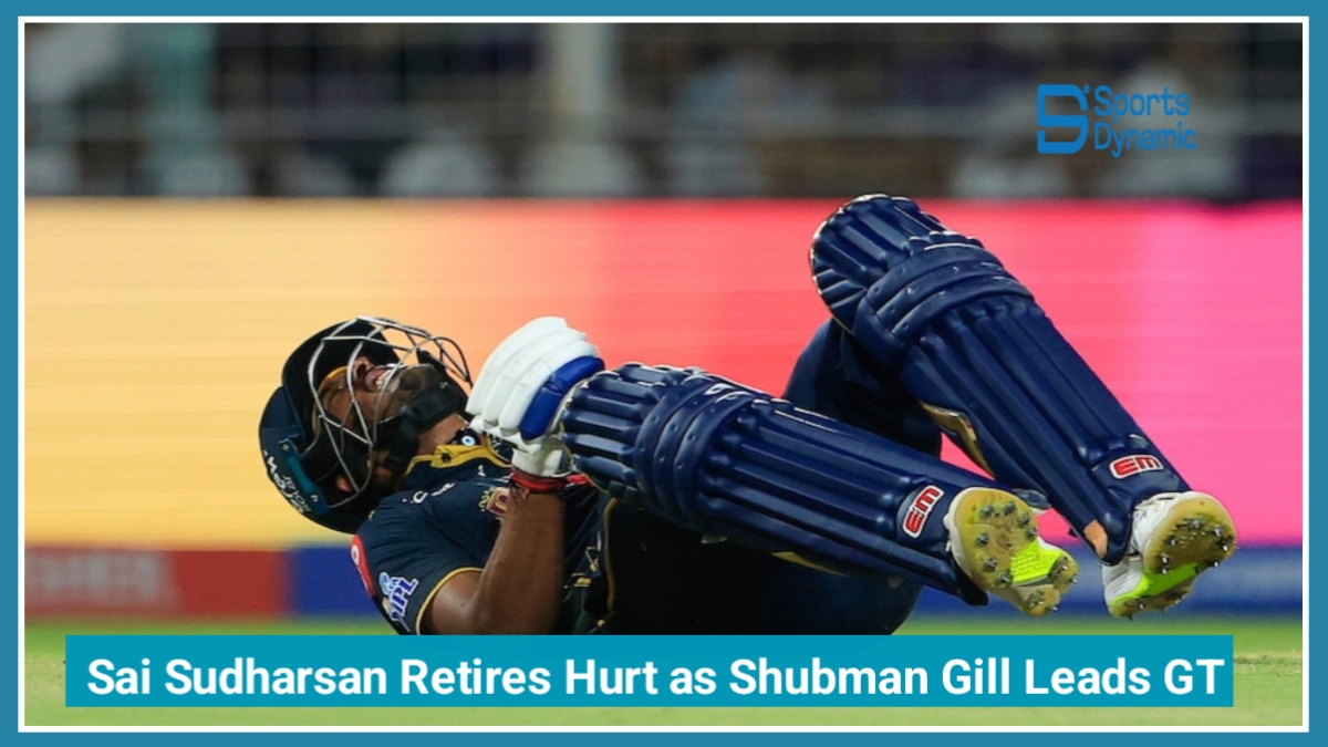 KKR vs GT IPL 2026: Sai Sudharsan Retires Hurt as Shubman Gill Leads Gujarat’s Fightback