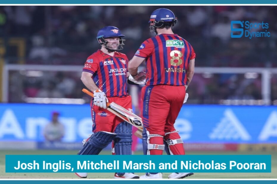 RR vs LSG IPL 2026: Josh Inglis, Mitchell Marsh and Nicholas Pooran Power Lucknow in Jaipur