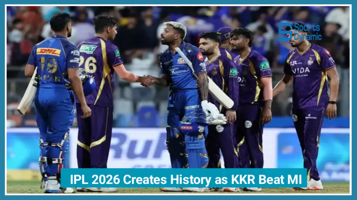 IPL 2026 Creates History as KKR Beat Mumbai Indians in Record-Breaking Chase