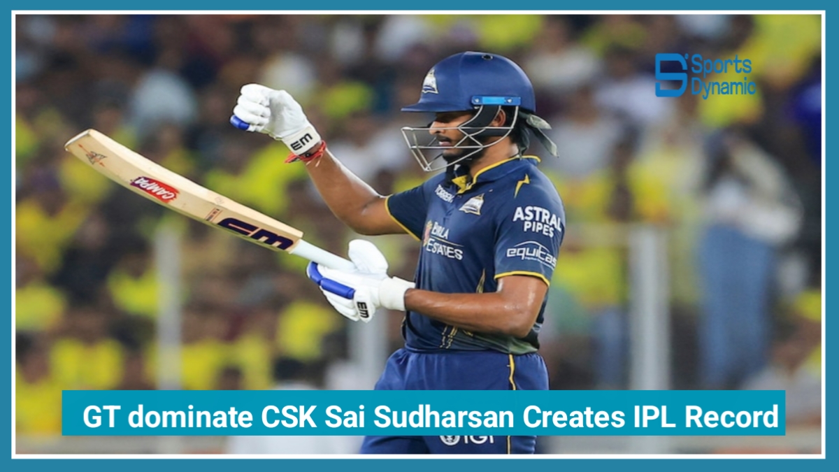 Gujarat Titans dominate CSK Bowlers as Sai Sudharsan Creates IPL 2026 Record