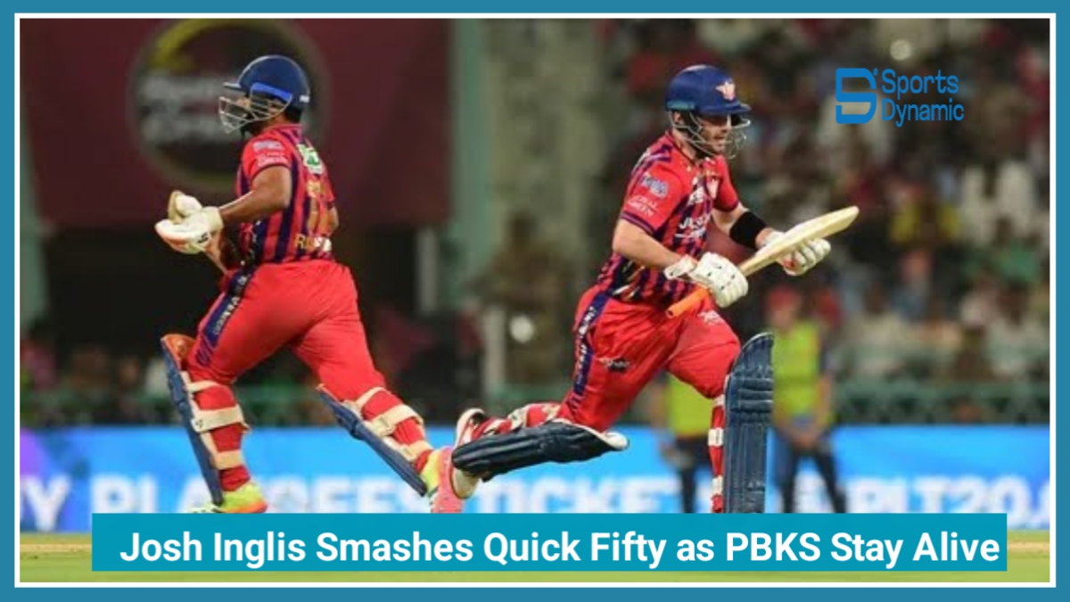 LSG vs PBKS IPL 2026: Josh Inglis Smashes Quick Fifty as Punjab Kings Stay Alive
