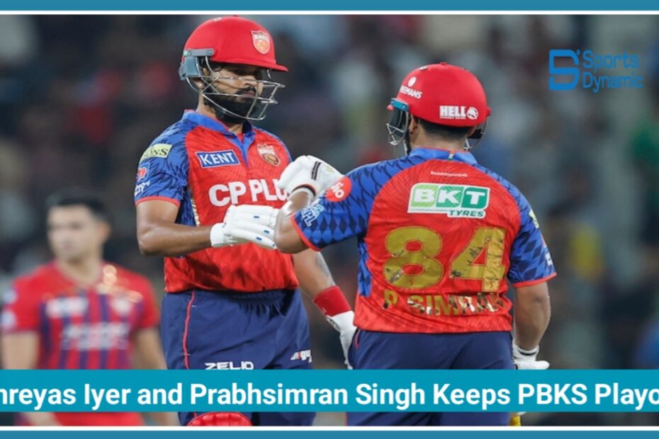 LSG vs PBKS IPL 2026: Shreyas Iyer and Prabhsimran Singh Century Stand Keeps Punjab Playoff Hopes Alive