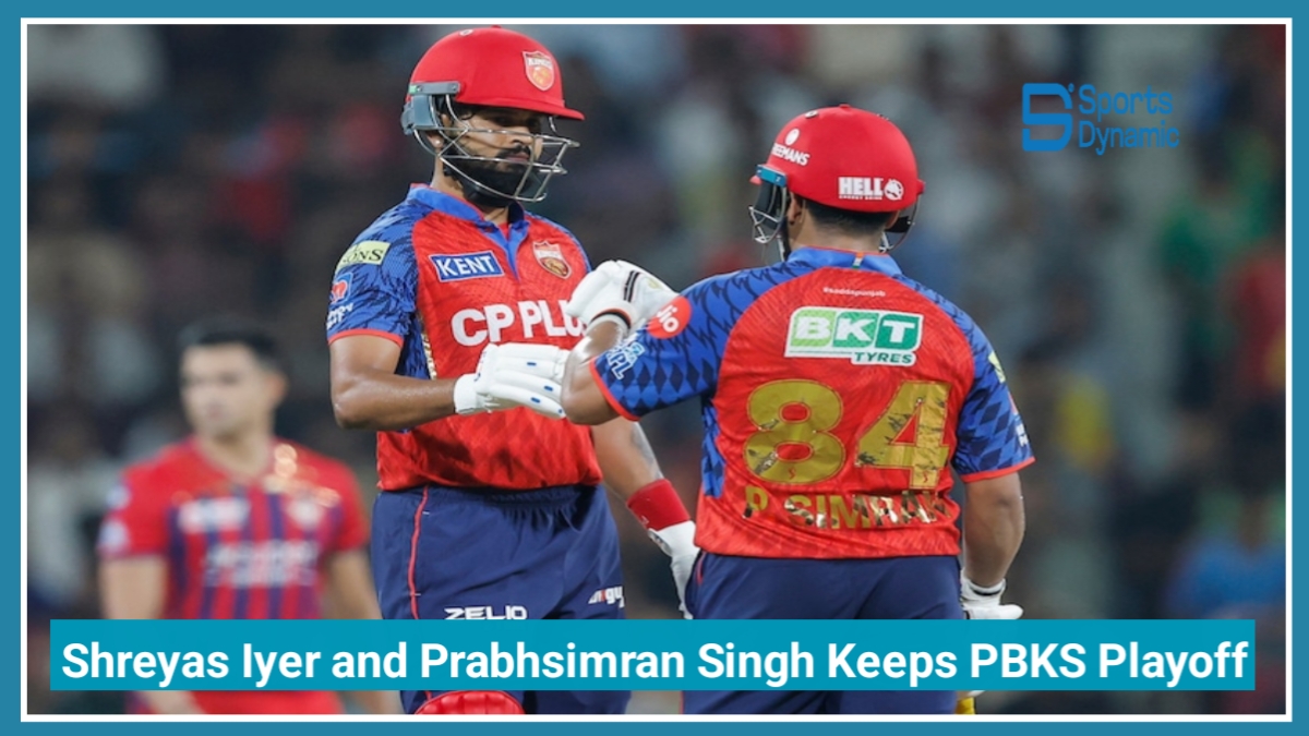 LSG vs PBKS IPL 2026: Shreyas Iyer and Prabhsimran Singh Century Stand Keeps Punjab Playoff Hopes Alive