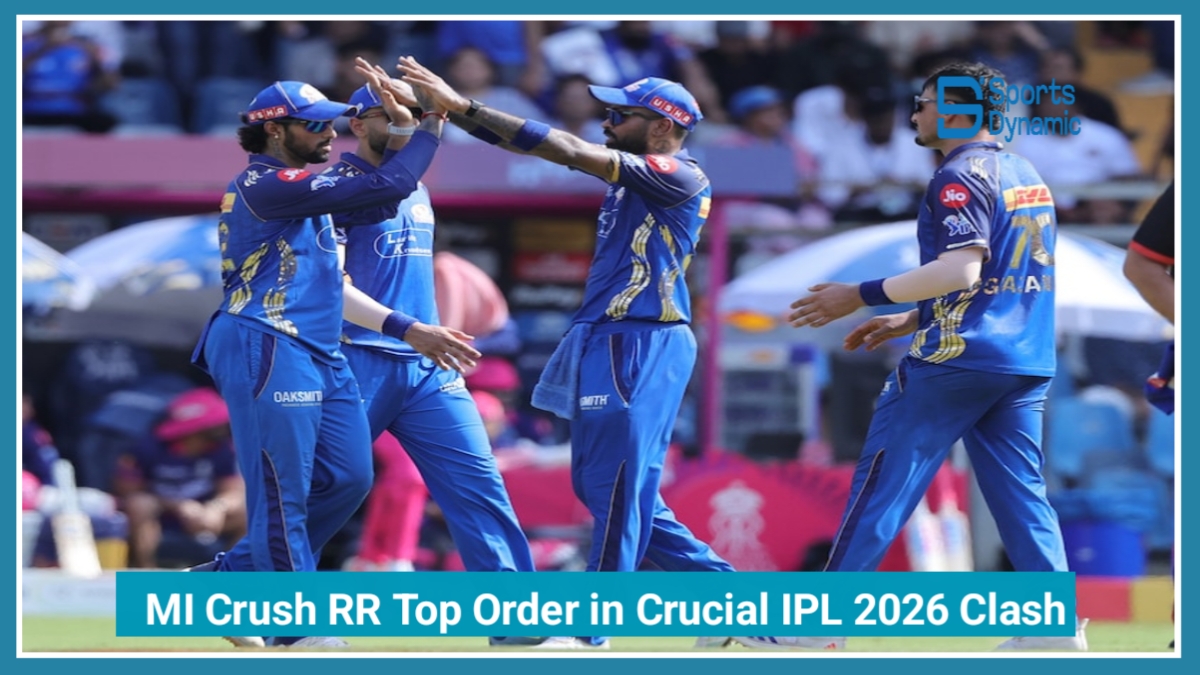 Mumbai Indians Crush Rajasthan Royals’ Top Order in Crucial IPL 2026 Clash