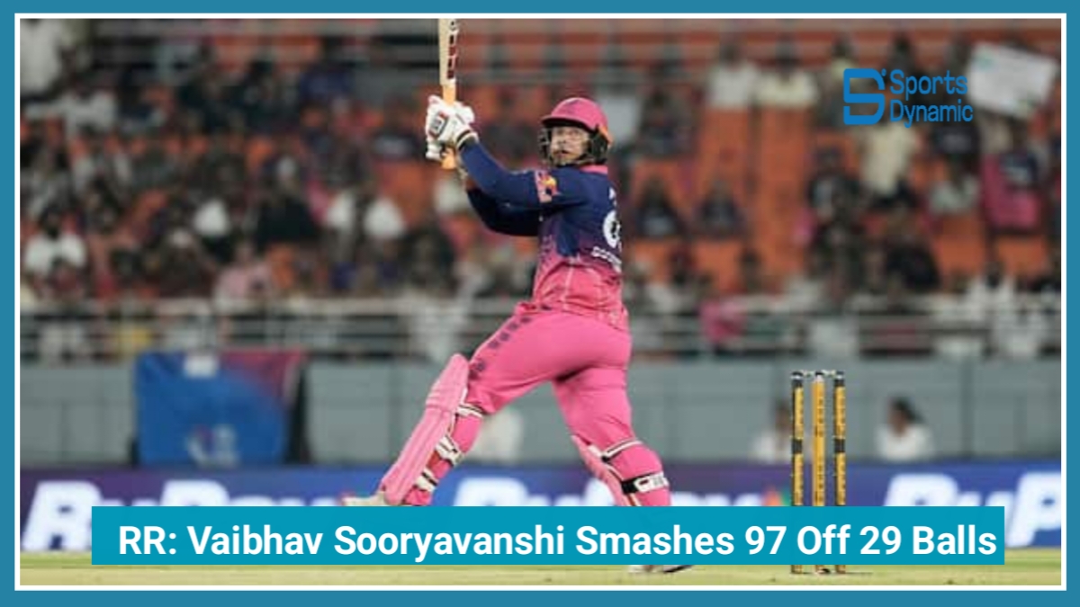 RR vs SRH IPL 2026 Eliminator: Vaibhav Sooryavanshi Smashes 97 Off 29 Balls in Jaipur Thriller