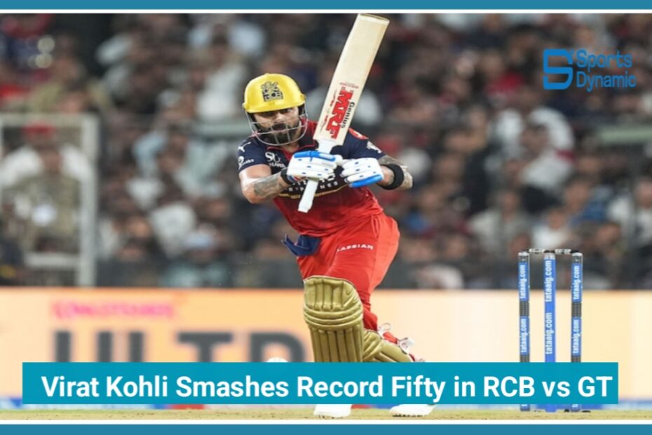 Virat Kohli Smashes Record Fifty Despite Injury Scare in RCB vs GT IPL 2026 Final
